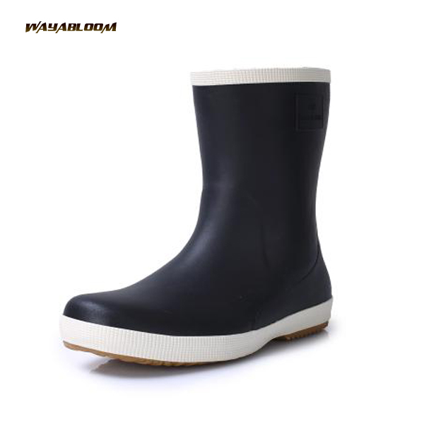ODM OEM rubber western gum neoprene classic rainshoes