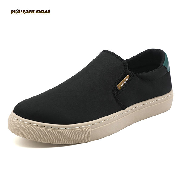 New style slackers slip on leisure large breathable shoes