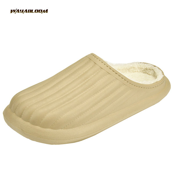 Waterproof cotton slippers thickened thermal indoor and outdoor slippers Winter cotton shoes for women