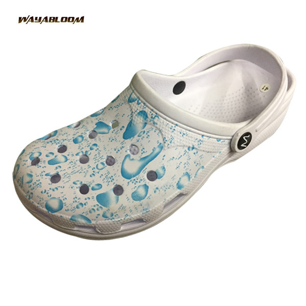 New Arrival Summer Fashion Ladies Cute Wind Thick Bottom Heightening Hole Shoes Diy Fashion Garden Shoes Light Casual Slippers