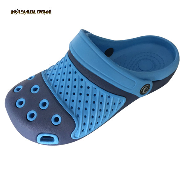 Customized PVC Comfortable colorful cute anti slip children clog shoes