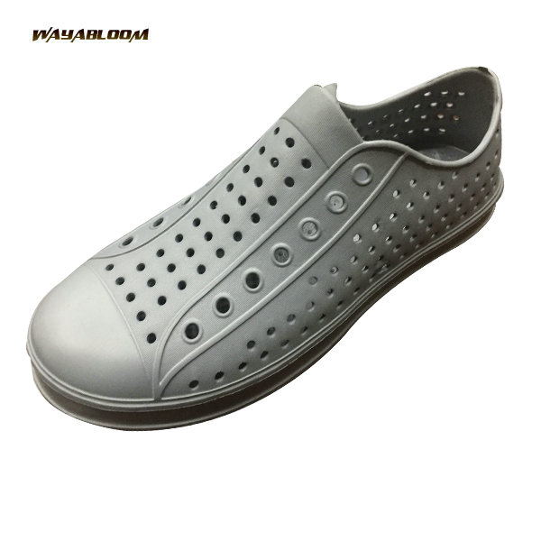 summer new large size hole shoes trend couple sandals  beach shoes